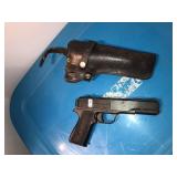 Marksman Repeater pellet gun w/leather holster
