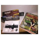 Bushnell trophy scope and misc gun magazines