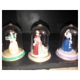 7 Mrs. Albee mini porcelain dolls Avon