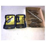 Irwin bit set in case, bits, speed boars