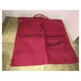 Wranger reusable burlap bag and other bags