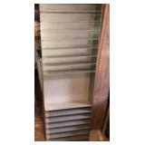 Stylite metal tray in original wooden crate