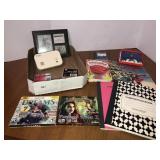 Compostition books, computer games, misc