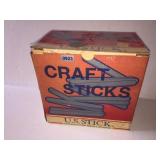 Box of craft sticks