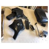 Motorcyle seats and other parts