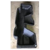 Plastic under seat storage box for truck