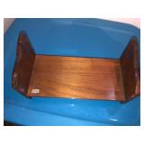 Wallnut bookshelf 12x6x6