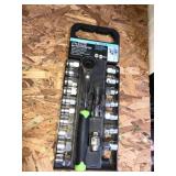 Pittsburgh 21 piece go through socket set (new)