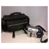 Sony FD Mavica camera with case