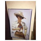 Reproduction metal colt revolver sign 17x11