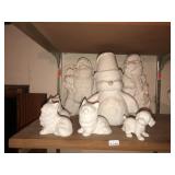 Ceramic bisque 10 pieces unfired