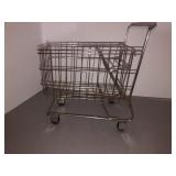 Stainless steel mini display shopping cart 10.5x13