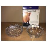 2 small bowls and Cooks Club 3pc chicken roaster
