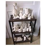 Ceramic greenware unfired -ET, Christmas, misc