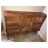 Cedar bookcase handmade 31inx9.5inx45in