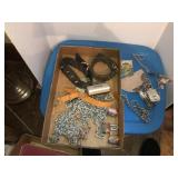 Dog training collars and chain