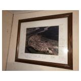 Dupont photo signed framed