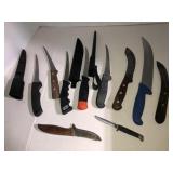 Assorted knives