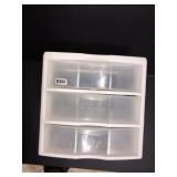 Small 3 drawer desk organizer