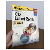 Memorex CD/DVD label maker and refills