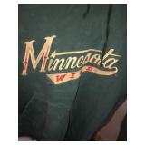 Minnesota Wild hooded sweatshirt size L