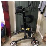 Drive upright walker stand up rollator with seat