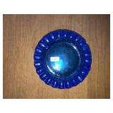 Fenton cobalt 5in ash tray (minor chip)