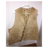 Wah Frontier Clothing USA western vest size L
