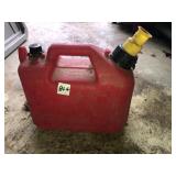 2 plastic 2 gallon gas cans