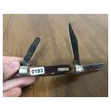 Schrade Old Timer USA knife triple blade