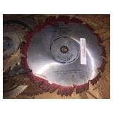 Assorted saw blades