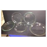 5 Pyrex pie plates