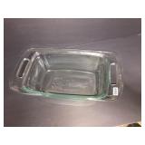 Pyrex double handled loaf pan