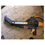 Electric Worx leaf blower w/bag