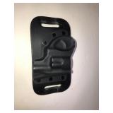 Leather and metal holster