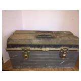 3 empty tool boxes