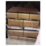 VHS and cassette tape organizer/small cabinet