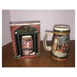 1997 Budweiser Holiday Stein