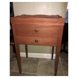 2 drawer stand with removable top 27x18x13