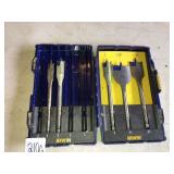 Irwin partial set of speed boar bits