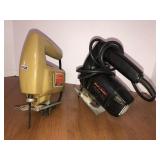 2 Black and Decker jig saws
