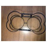 Dog water/food bowl holder