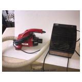 Dirt Devil mini vac and fan