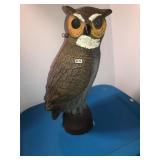 19in plastic owl