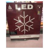 LED Neon Rope Snowflake