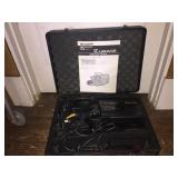 Sharp camcorder with accessories in Solidex case