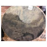 Heated base for water pans for animals