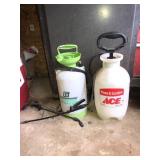 2 garden sprayers