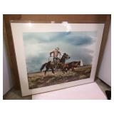 'Jerking Slack' by Gary Hawk signed and numbered
