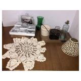 Picture frames, vases, misc decor